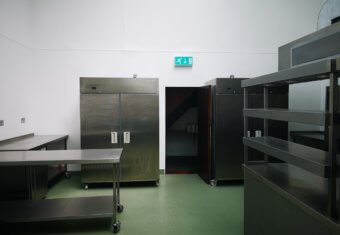 Micklefield Hall film location - Commercial kitchen