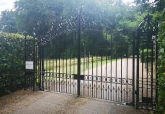 Micklefield Hall film location - Main entrance