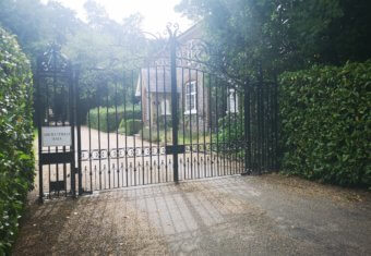 Micklefield Hall film location - Main entrance