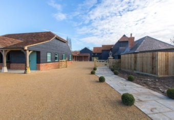 Micklefield Hall film location - courtyard, estates office and venue entrance