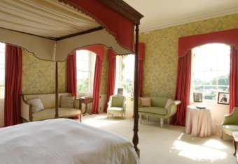 Micklefield Hall film location - The master bedroom in Manor House 2