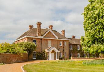 Micklefield Hall film location - Driveway up to Manor House