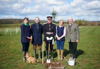 Micklefield woodland for Cure Parkinsons