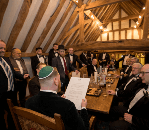 CLAUDINE HERTZEL MICKLEFIELD HALL WINTER WEDDING JEWISH WEDDING (7)